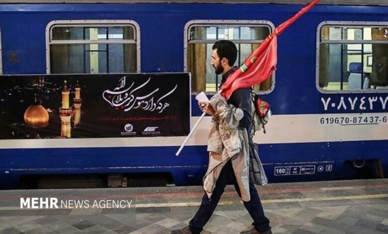 فروش بلیت قطارهای اربعین ۱۴۰۴ از هفته جاری آغاز می‌شود